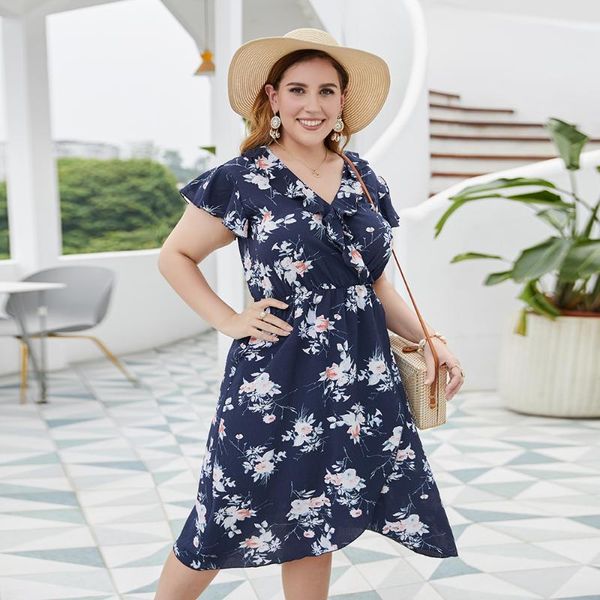 casual dresses elegant plus size dress v-neck floral slim beach bohemian ruffled summer women holiday asymmetrical party 2021, Black;gray
casual dresses elegant plus size dress v-neck floral slim beach bohemian ruffled summer women holiday asymmetrical party 2021, Black;gray