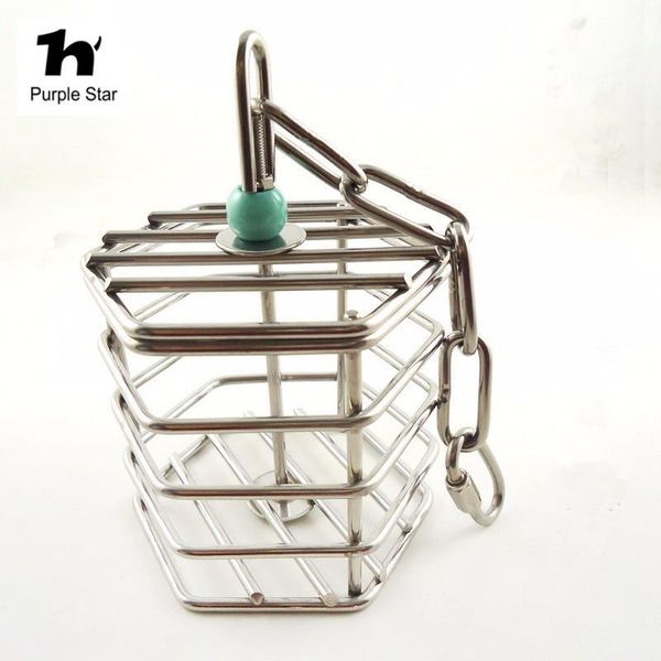 other bird supplies purple star creative pet parrot squirrel bold stainless steel food cage hanging foraging toys macaw cockatoo hunt feeder
other bird supplies purple star creative pet parrot squirrel bold stainless steel food cage hanging foraging toys macaw cockatoo hunt feeder