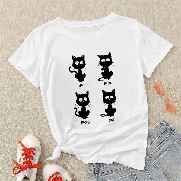 cat graphic spring summer clothing womens fashion goblincore aesthetic european streetwear short sleeve harajuku, White
cat graphic spring summer clothing womens fashion goblincore aesthetic european streetwear short sleeve harajuku, White