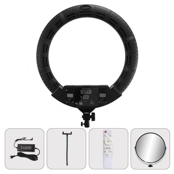 yidoblo fd-640ii ring lamp with mirror pography lighting 100w bi-color po studio light black white usb support remote flash heads
yidoblo fd-640ii ring lamp with mirror pography lighting 100w bi-color po studio light black white usb support remote flash heads