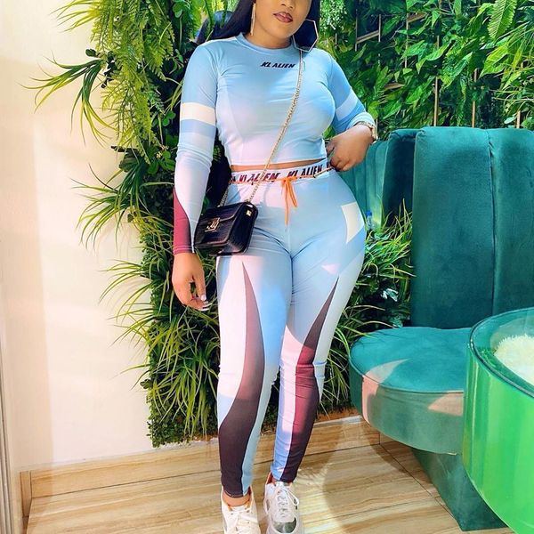 two pieces polyester set women tracksuits fashion sports slim long sleeved t shirt trousers suit leisure street jogging, Gray
two pieces polyester set women tracksuits fashion sports slim long sleeved t shirt trousers suit leisure street jogging, Gray