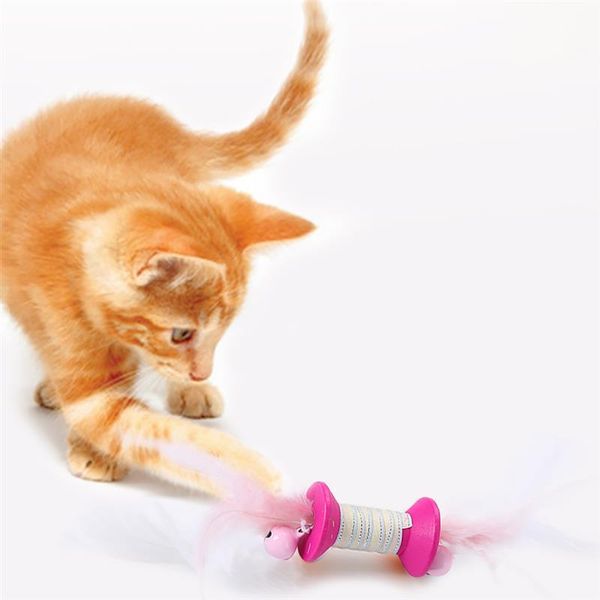 cat toys 1pcs christmas play toy roller bell fake feather training pet funny interactive accessories
cat toys 1pcs christmas play toy roller bell fake feather training pet funny interactive accessories