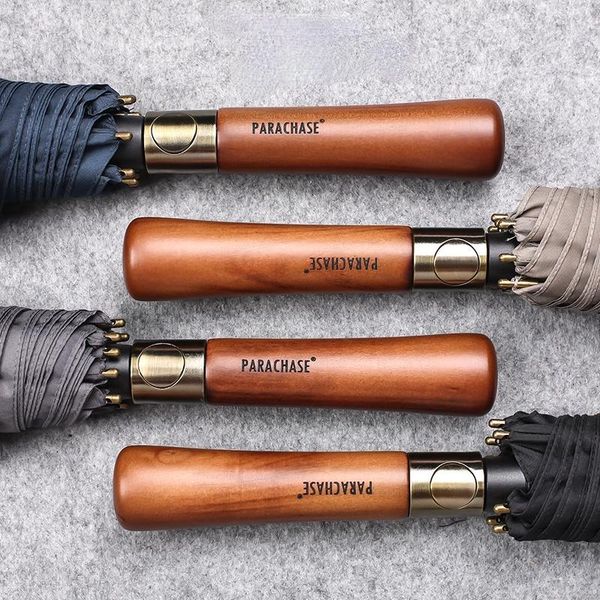umbrellas japanese long handle umbrella double layer business simple retro wooden waterproof parapluie rain gear df50ys 
umbrellas japanese long handle umbrella double layer business simple retro wooden waterproof parapluie rain gear df50ys