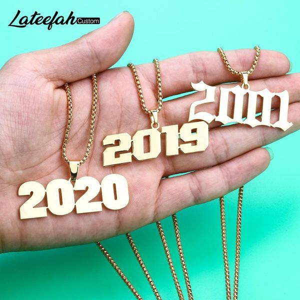 pendant necklaces lateefah hip hop fashion custom necklace jewelry special date year number for men women 1985 to 2021 collares mujer, Silver
pendant necklaces lateefah hip hop fashion custom necklace jewelry special date year number for men women 1985 to 2021 collares mujer, Silver