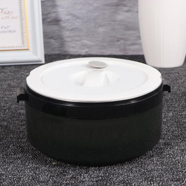 dinnerware sets 1pc stainless steel heat preservation bento box portable container for school office camping (black, monolayer)
dinnerware sets 1pc stainless steel heat preservation bento box portable container for school office camping (black, monolayer)