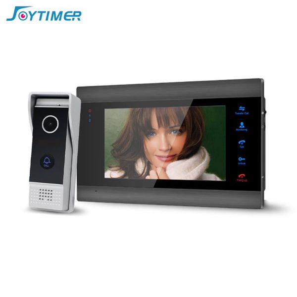 and clear 7 inch video door phone doorbell intercom indoor 1200tvl monitor unlock security system access control phones 
and clear 7 inch video door phone doorbell intercom indoor 1200tvl monitor unlock security system access control phones