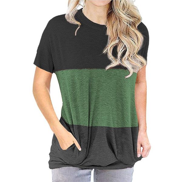 women's t-shirt vintage clothes spring summer clothing loose casual soft round neck stripe cotton short sleeve female t shirt, White
women's t-shirt vintage clothes spring summer clothing loose casual soft round neck stripe cotton short sleeve female t shirt, White