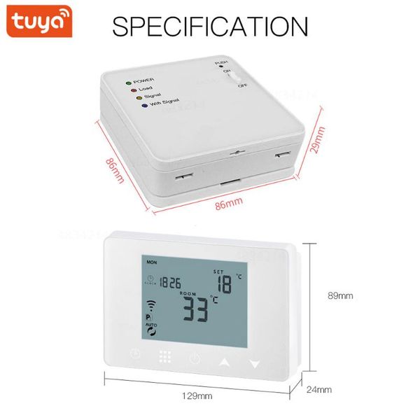 smart home control life wifi & rf wireless room thermostat for gas boiler water floor heating remote temperature controller works with alexa
smart home control life wifi & rf wireless room thermostat for gas boiler water floor heating remote temperature controller works with alexa