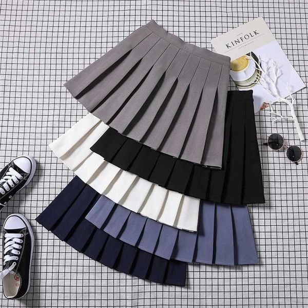 winter women pleated skirt high waist female plaid s preppy style ladies girls dance mini fashion chic woman s 211109, Black
winter women pleated skirt high waist female plaid s preppy style ladies girls dance mini fashion chic woman s 211109, Black