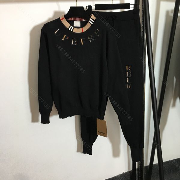 designer women set wool knit sweater hoodie bbyy brand lantern trousers embroidered round neck pullover long sleeve letter logo two-piece gi, White
designer women set wool knit sweater hoodie bbyy brand lantern trousers embroidered round neck pullover long sleeve letter logo two-piece gi, White