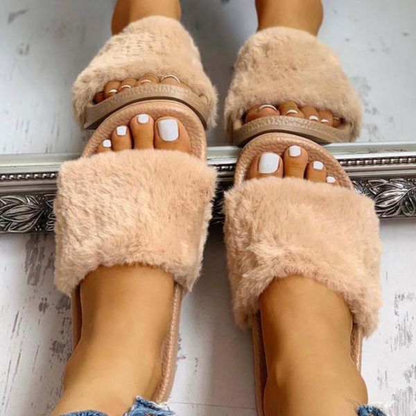 women's home slippers woman fashion short plush slides ladies comfortable open toe shoes female casual non-slip flats, Black
women's home slippers woman fashion short plush slides ladies comfortable open toe shoes female casual non-slip flats, Black