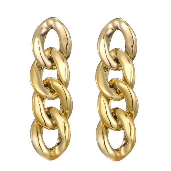 stud women's earrings chain for women punk simple design earring metal geometric kshmir jewelry 2021 tend, Golden;silver
stud women's earrings chain for women punk simple design earring metal geometric kshmir jewelry 2021 tend, Golden;silver