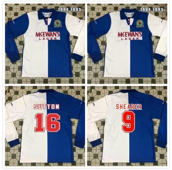 1994 1995 retro blackburn rovers soccer jerseys 94 95 home 9 shearer 16 sutton 20 berg 7 ripley custom short sleeve long football shirts, Black;yellow
1994 1995 retro blackburn rovers soccer jerseys 94 95 home 9 shearer 16 sutton 20 berg 7 ripley custom short sleeve long football shirts, Black;yellow