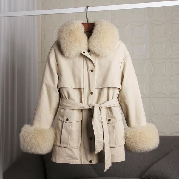 women's fur & faux real coat female warm thick parka autumn winter clothes women short jacket 2021 ropa para mujer pph2673, Black
women's fur & faux real coat female warm thick parka autumn winter clothes women short jacket 2021 ropa para mujer pph2673, Black