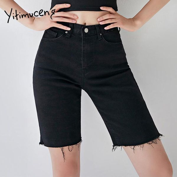 women's shorts high stretch denim biker women black booty tassel waist skinny appliques jean summer, White;black
women's shorts high stretch denim biker women black booty tassel waist skinny appliques jean summer, White;black