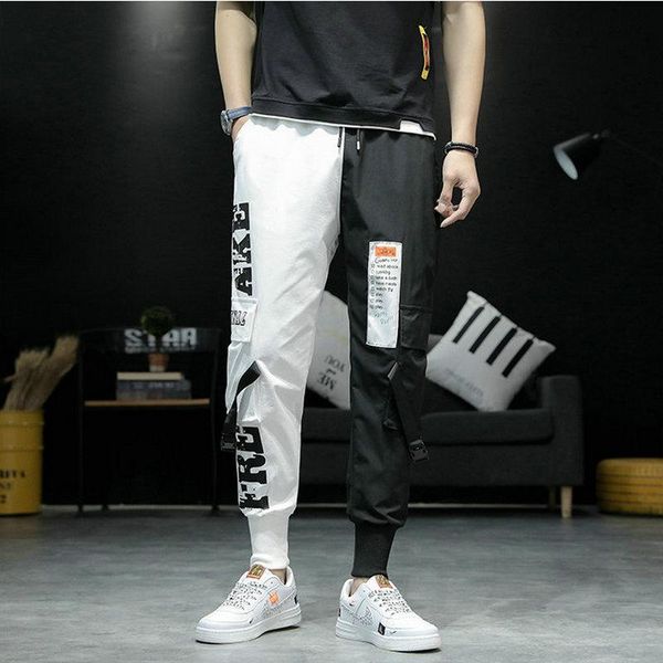 men's pants hip black patchwork harem men joggers pant 2022 autumn fashion ribbons streetwear male trousers sweatpants
men's pants hip black patchwork harem men joggers pant 2022 autumn fashion ribbons streetwear male trousers sweatpants