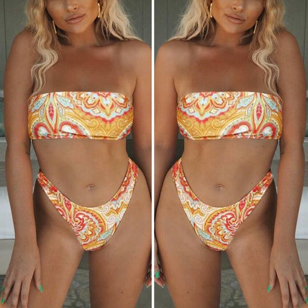 one-piece suits summer beach strapless bikini sets women push-up padded bra floral print set swimsuit triangle bathing swimwear beachwear
one-piece suits summer beach strapless bikini sets women push-up padded bra floral print set swimsuit triangle bathing swimwear beachwear