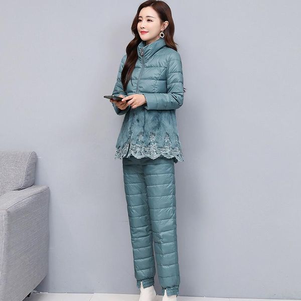 in the fall and winter of 2021 feather han edition cultivate morality pants two-piece women's down jacket a2059 & capris, Black;white
in the fall and winter of 2021 feather han edition cultivate morality pants two-piece women's down jacket a2059 & capris, Black;white