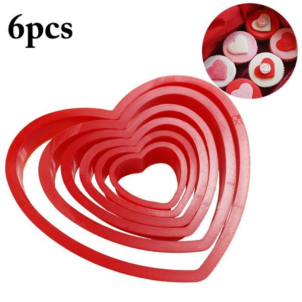 baking moulds 6pcs cookie cutter cute heart shape diy molds fondant craft cake candy chocolate sugarcraft pastry tool mould
baking moulds 6pcs cookie cutter cute heart shape diy molds fondant craft cake candy chocolate sugarcraft pastry tool mould