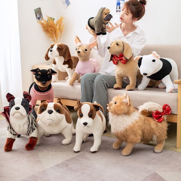 adorable like real dogs stuffed plush toy 3060cm chihuahua bulldog pomeranian standing dog children gift
adorable like real dogs stuffed plush toy 3060cm chihuahua bulldog pomeranian standing dog children gift