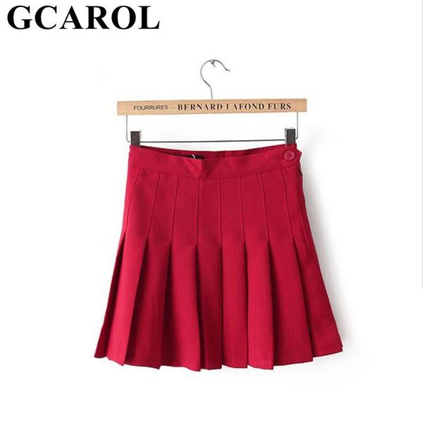 skirts gcarol women high waisted a-line skirt slim pleated preppy style mini spring summer candy color age reducing, Black
skirts gcarol women high waisted a-line skirt slim pleated preppy style mini spring summer candy color age reducing, Black