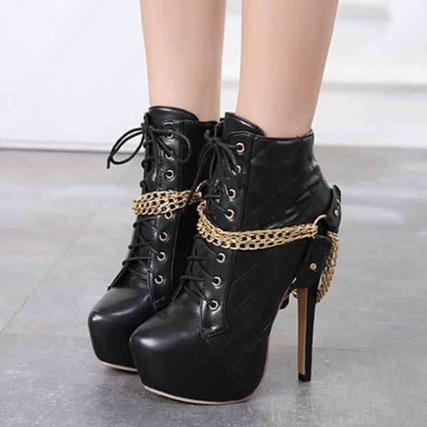 boots fashion super high heels pointed toe shoes woman party nightclub prom ankle women motorcycles, Black
boots fashion super high heels pointed toe shoes woman party nightclub prom ankle women motorcycles, Black