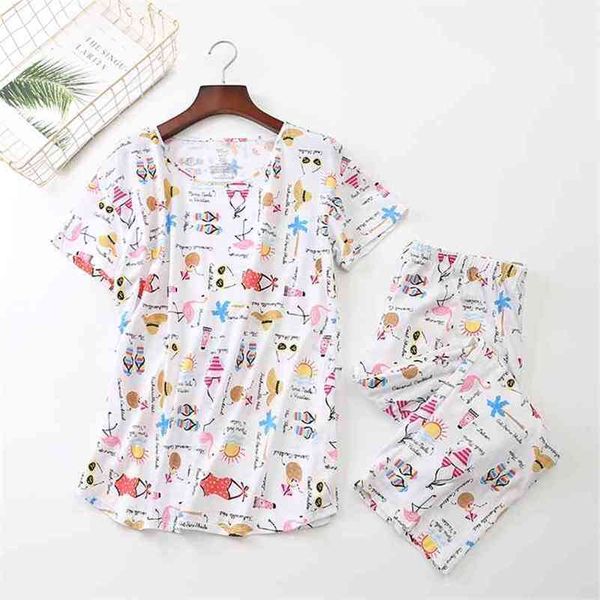 summer women pajamas cotton print white flamingo pajama set + capris elastic waist plus size 3xl lounge pijamas s92002 210421, Black;red
summer women pajamas cotton print white flamingo pajama set + capris elastic waist plus size 3xl lounge pijamas s92002 210421, Black;red