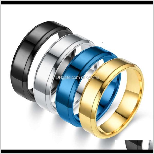 cluster rings jewelry drop delivery 2021 6m stainless steel smooth plate ring, mens ring with name design kqmao, Golden;silver
cluster rings jewelry drop delivery 2021 6m stainless steel smooth plate ring, mens ring with name design kqmao, Golden;silver
