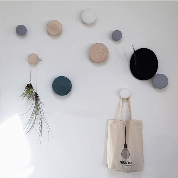 5pcs/lot hooks color creative wall hanging painted wooden hook hanger hat coat door home decoration & rails
5pcs/lot hooks color creative wall hanging painted wooden hook hanger hat coat door home decoration & rails