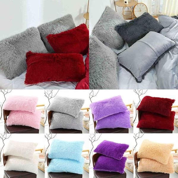 fashion fluffy plush pillow case 50x70cm luxury long hair home bed sleeping pillowcase throw cushion cover warm winter
fashion fluffy plush pillow case 50x70cm luxury long hair home bed sleeping pillowcase throw cushion cover warm winter