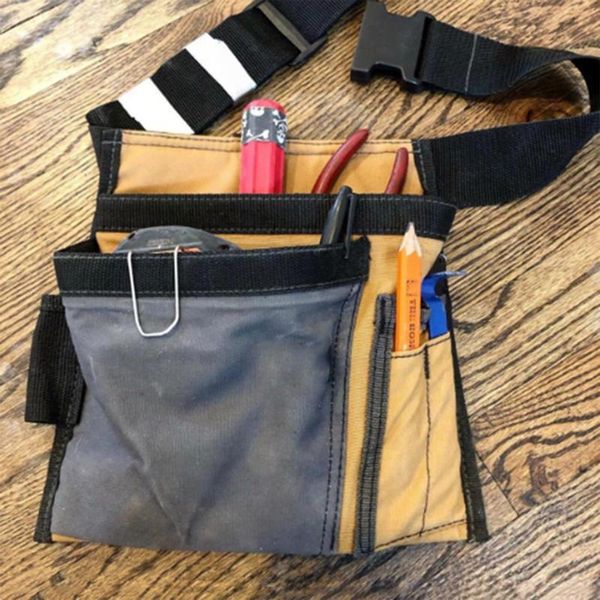 storage bags multi-pocket single side tool belt pouch/work apron, lightweight canvas bag electrician's school supplies
storage bags multi-pocket single side tool belt pouch/work apron, lightweight canvas bag electrician's school supplies