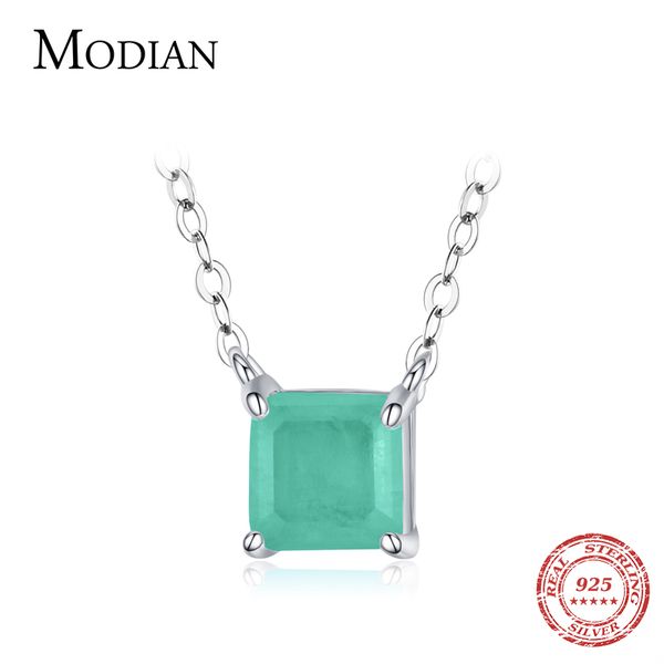 modian real 925 sterling silver classic charm tourmaline chain necklace for women wedding jewelry with box pendant neckalces
modian real 925 sterling silver classic charm tourmaline chain necklace for women wedding jewelry with box pendant neckalces