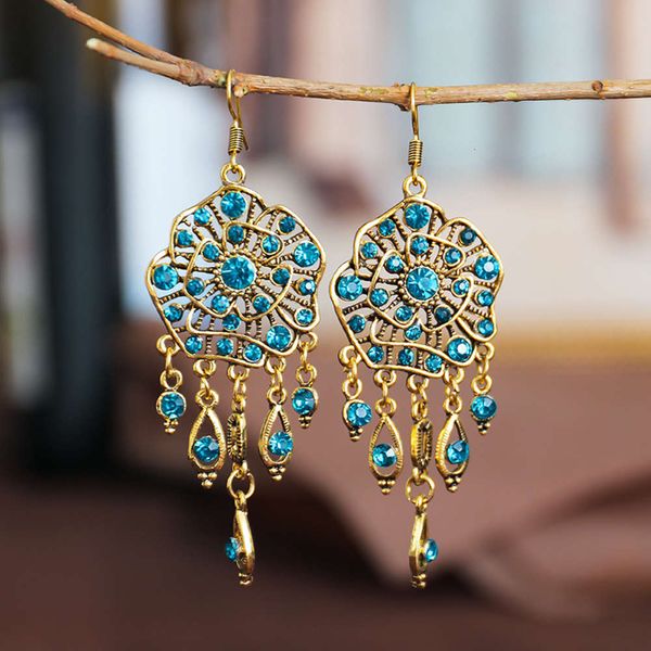 creative new women's flower full diamond national style earrings fashion accessories, Black
creative new women's flower full diamond national style earrings fashion accessories, Black