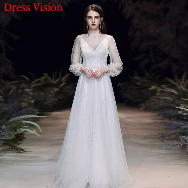 new style light wedding dress robe de soire de mariage vestido de noiva suknia lubna, White
new style light wedding dress robe de soire de mariage vestido de noiva suknia lubna, White