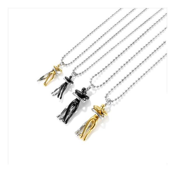 chains stainless steel minimalism embrace men women lovers pendant necklace fashion delicate big small size jewelry gift for him, Silver
chains stainless steel minimalism embrace men women lovers pendant necklace fashion delicate big small size jewelry gift for him, Silver