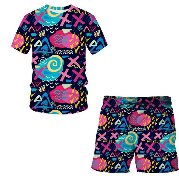 men's tracksuits 2021 fashion shorts graffiti art 3d summer t-shirt suit man / woman clothes hip hop abstract pattern short sleeve sets, Gray
men's tracksuits 2021 fashion shorts graffiti art 3d summer t-shirt suit man / woman clothes hip hop abstract pattern short sleeve sets, Gray