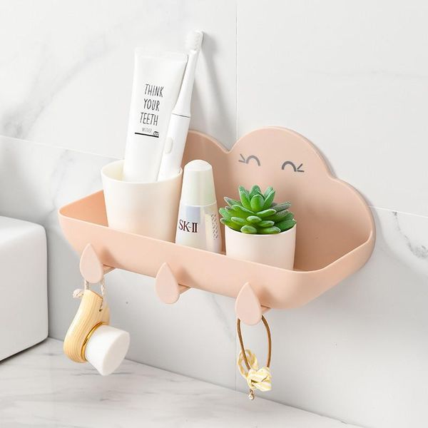 storage boxes & bins multifunctional wall-mounted cosmetic shelf rack holder organizer for bathroom kitchen supplies with hanger hook
storage boxes & bins multifunctional wall-mounted cosmetic shelf rack holder organizer for bathroom kitchen supplies with hanger hook