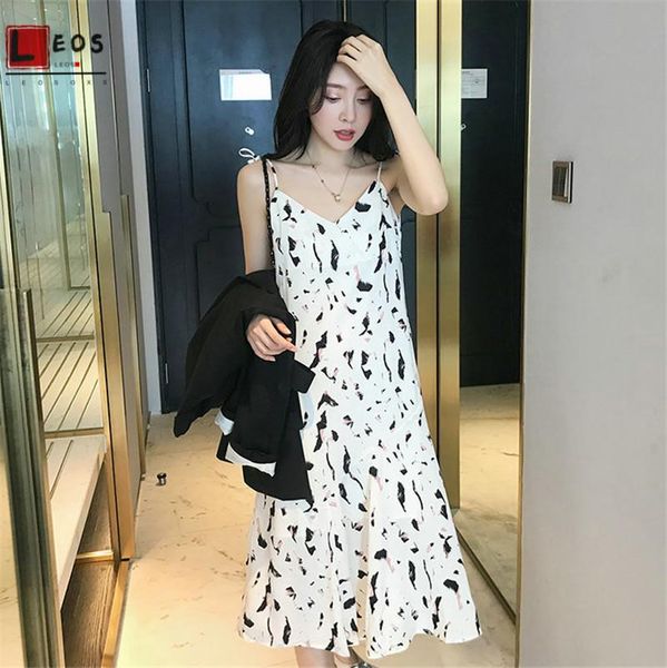 casual dresses women floral sling dress v-neck sleeveless long summer spaghetti strap fashion ladies clothing, Black;gray
casual dresses women floral sling dress v-neck sleeveless long summer spaghetti strap fashion ladies clothing, Black;gray
