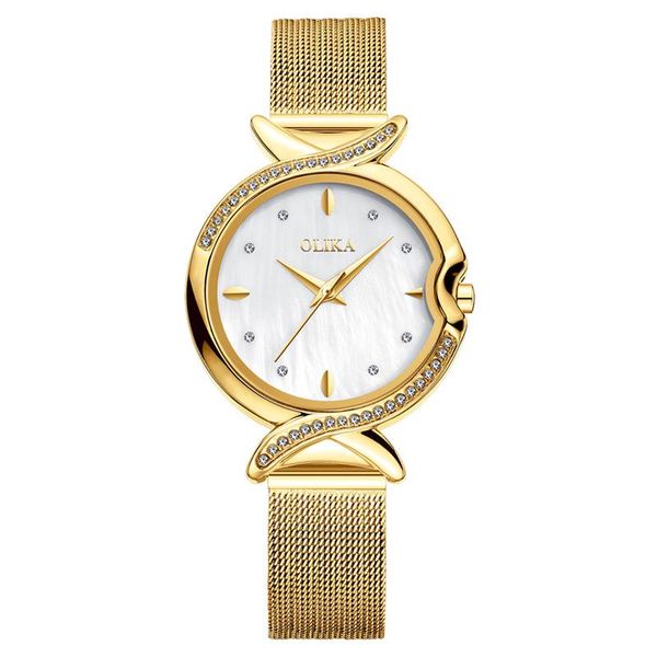 women watches olika ladies watch gift for mesh strap quartz wristwatch female clock relojes para mujer wristwatches, Slivery;brown
women watches olika ladies watch gift for mesh strap quartz wristwatch female clock relojes para mujer wristwatches, Slivery;brown