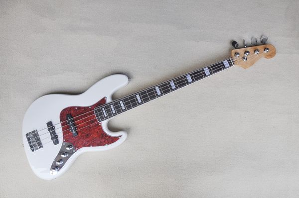white body 4 strings electric bass guitar with red pearl pickguard,maple neck,provide customized services
white body 4 strings electric bass guitar with red pearl pickguard,maple neck,provide customized services