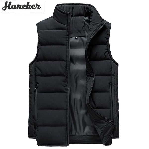 huncher men jacket vest 2021 winter male coat solid bodywarmer mens vests sleeveless black for men's, Black;white
huncher men jacket vest 2021 winter male coat solid bodywarmer mens vests sleeveless black for men's, Black;white