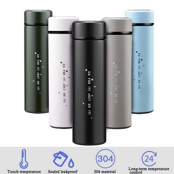 water bottles stainless steel vacuum flask intelligent thermal insulation bottle temperature display cup mug with filter 500ml
water bottles stainless steel vacuum flask intelligent thermal insulation bottle temperature display cup mug with filter 500ml