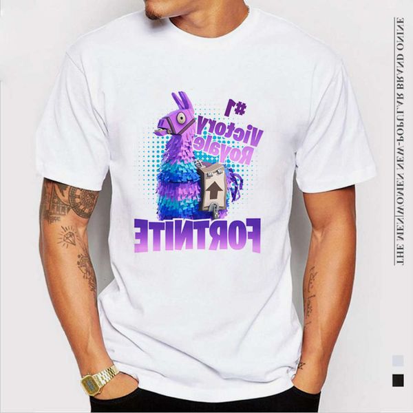 men's shirt fashion brand summer men's fortress night fortnite short sleeve t-shirt, White;black
men's shirt fashion brand summer men's fortress night fortnite short sleeve t-shirt, White;black