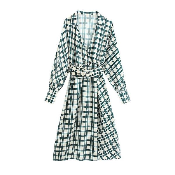 paris girl autumn vintage plaid v-neck sashes high waist women long sleeve print a-line dress casual dresses, Black;gray
paris girl autumn vintage plaid v-neck sashes high waist women long sleeve print a-line dress casual dresses, Black;gray