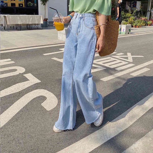jeans high-waisted loose soft washed ripped trousers for women casual vintage cotton denim floor jeans pants, Blue
jeans high-waisted loose soft washed ripped trousers for women casual vintage cotton denim floor jeans pants, Blue