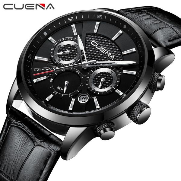 wristwatches cuena men's watches analog quartz leather strap satch luminous hands calendar 30m waterproof men fashion watch 2021, Slivery;brown
wristwatches cuena men's watches analog quartz leather strap satch luminous hands calendar 30m waterproof men fashion watch 2021, Slivery;brown
