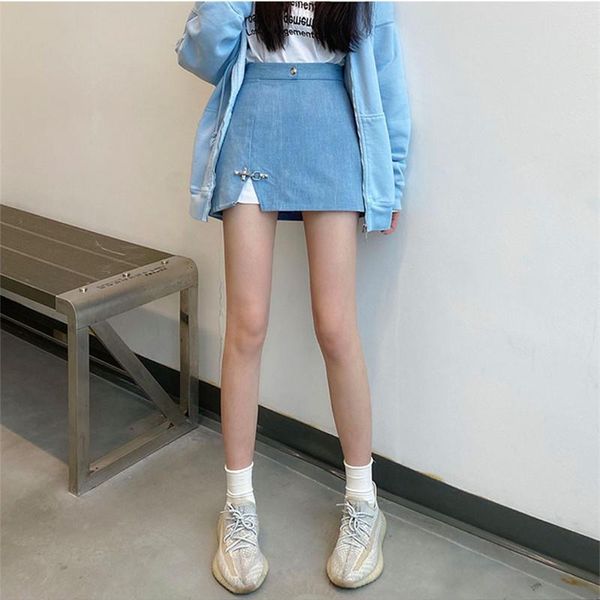 skirts sml woman mini 2021 korean style high waist skirt solid color jeans denim womens (x1686, Black
skirts sml woman mini 2021 korean style high waist skirt solid color jeans denim womens (x1686, Black