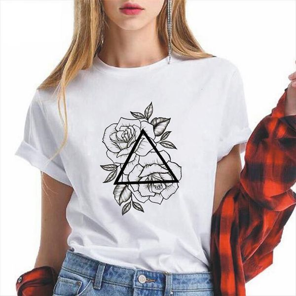 floral summer short sleeve leisure womens t shirt tee casual ladies female plus size woman clothing, White
floral summer short sleeve leisure womens t shirt tee casual ladies female plus size woman clothing, White