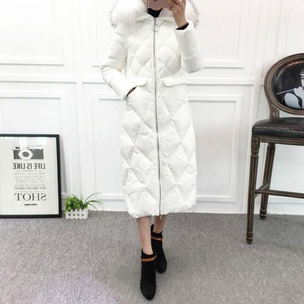 women's down & parkas fashion winter jacket women warm white duck coat female thicken hooded woman real raccoon fur collar coats wpy183, Black
women's down & parkas fashion winter jacket women warm white duck coat female thicken hooded woman real raccoon fur collar coats wpy183, Black