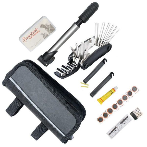 tools bicycle multi-function tool bag folding tire repair kits mini pump multifunctional screwdriver hexagon wrench
tools bicycle multi-function tool bag folding tire repair kits mini pump multifunctional screwdriver hexagon wrench